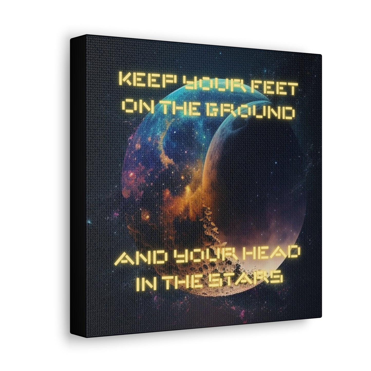 Keep Your Head In The Stars Canvas Gallery Wraps