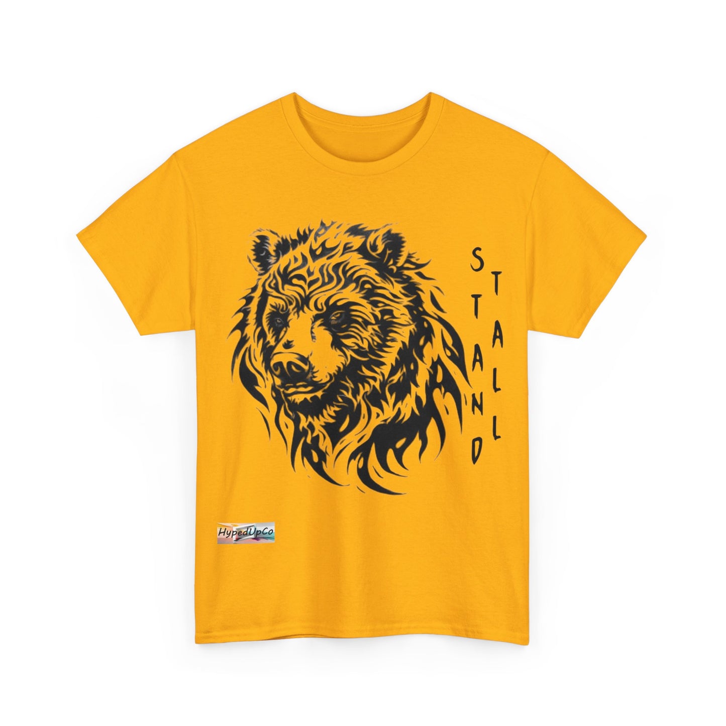 Bear Stand Tall Unisex Heavy Cotton Tee