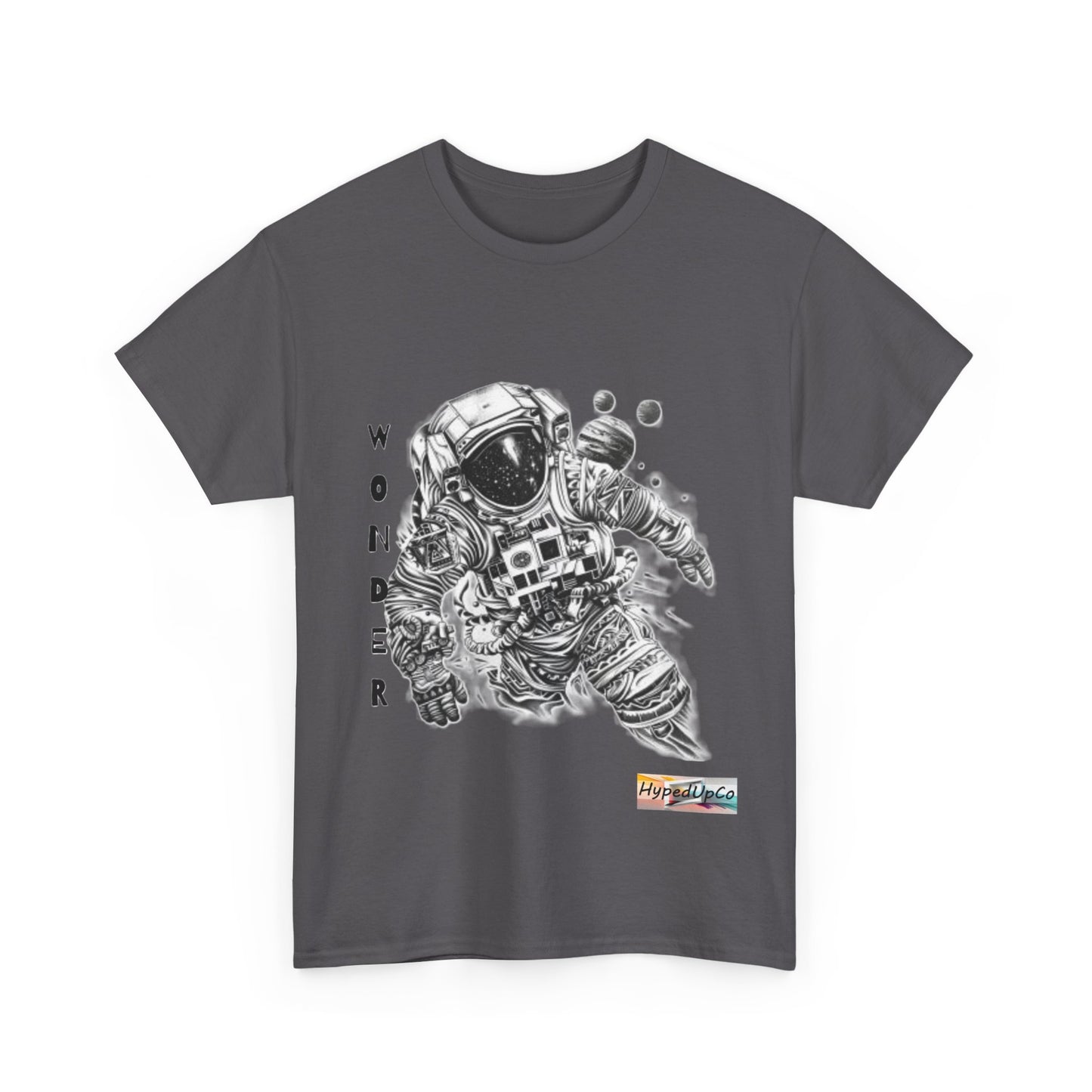 Wonder like an astronaut Unisex Heavy Cotton Tee