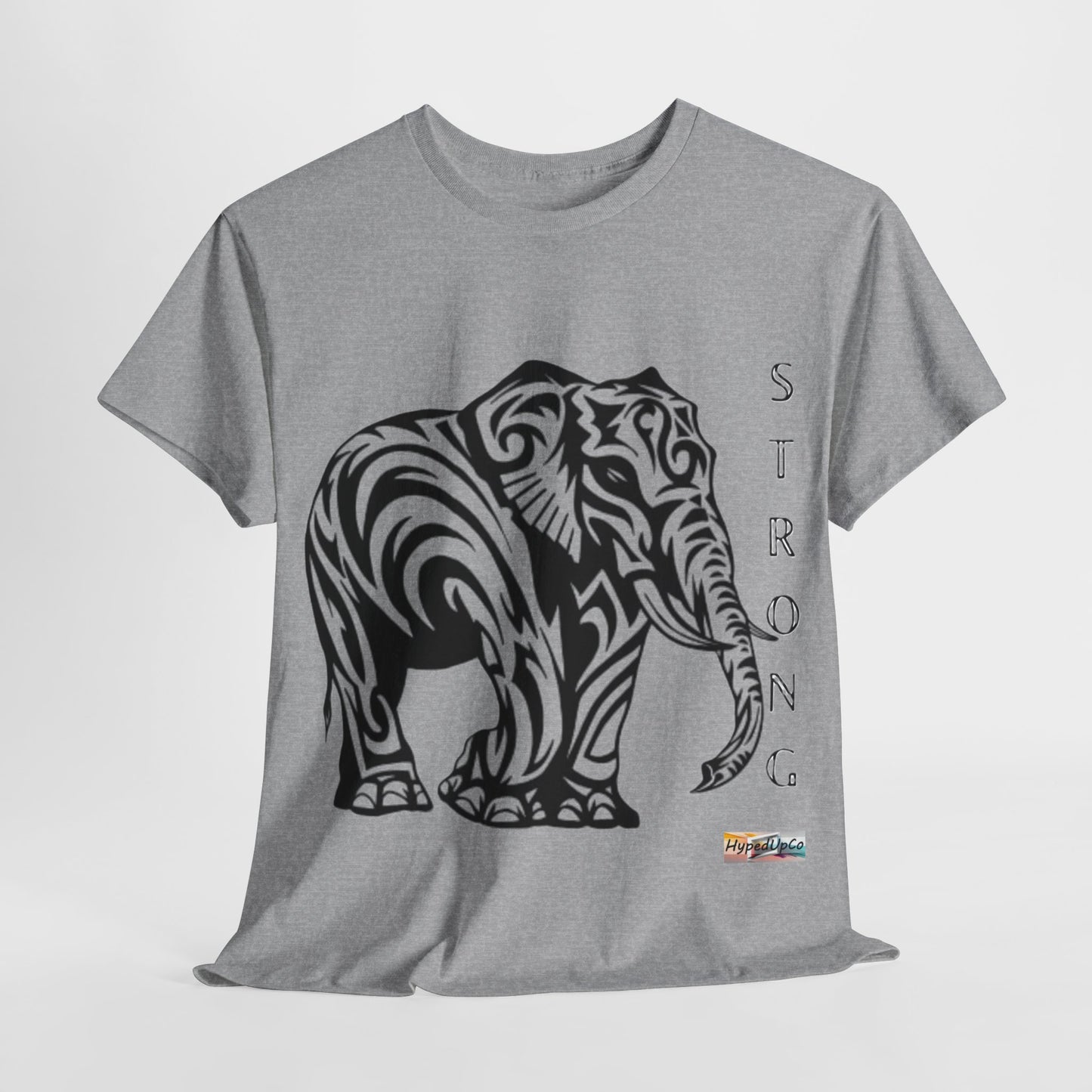 Elephant Strong Unisex Heavy Cotton Tee