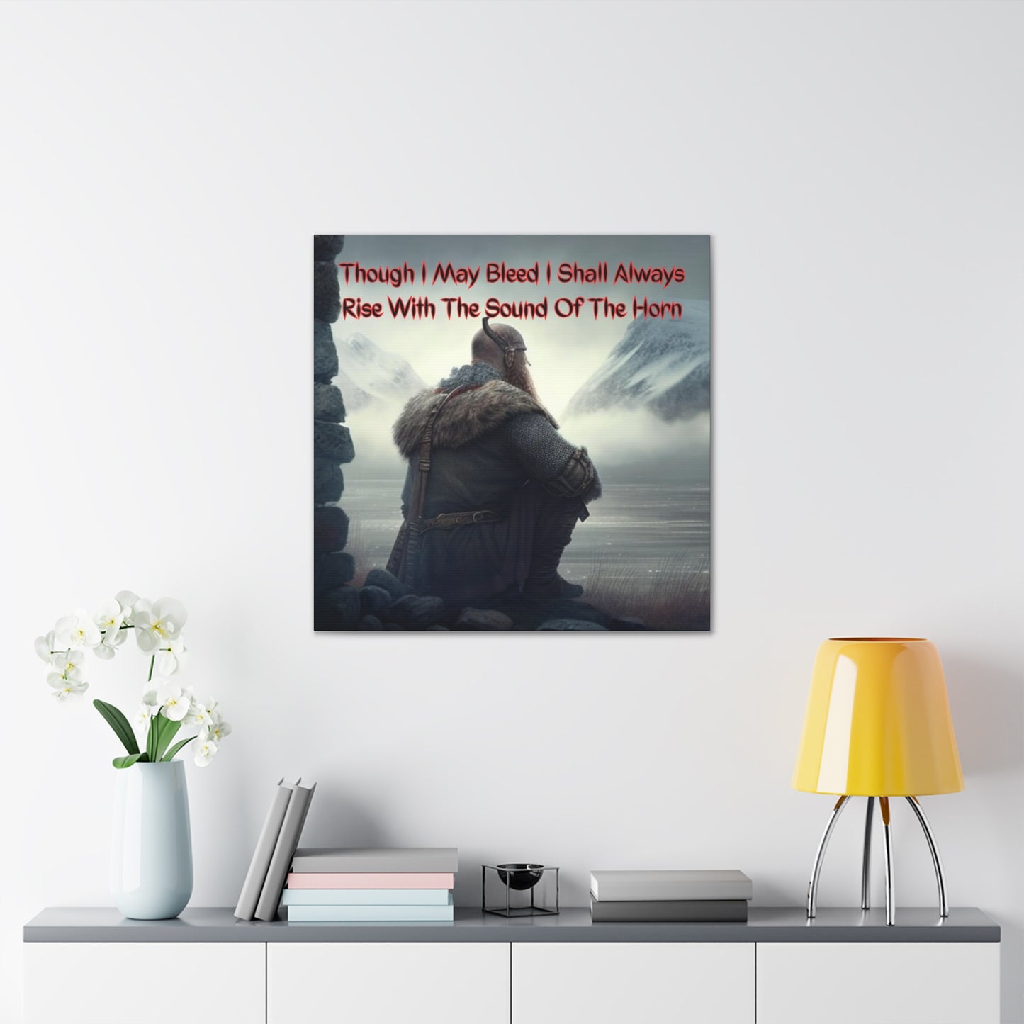 Rise With The Horn Canvas Gallery Wraps