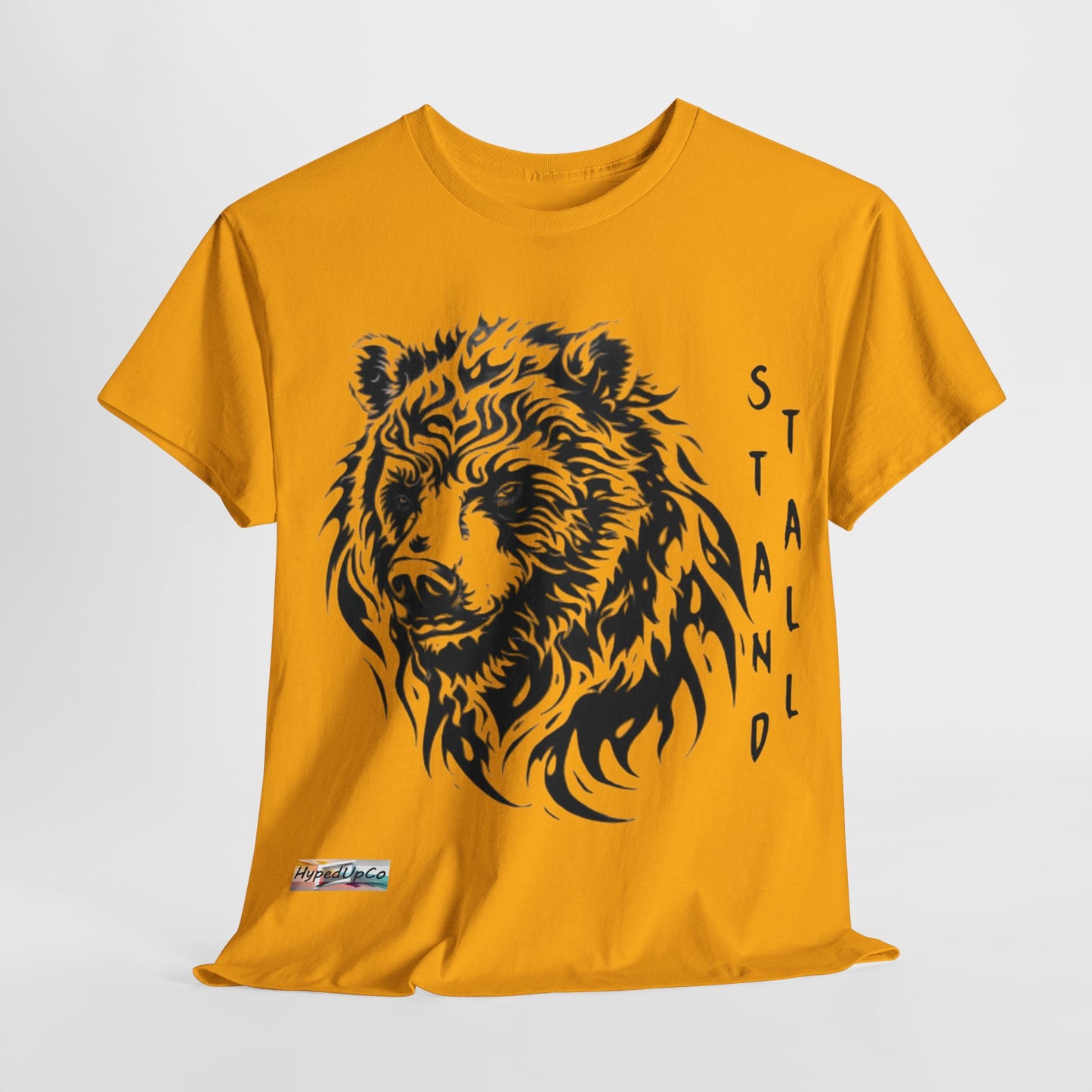 Bear Stand Tall Unisex Heavy Cotton Tee