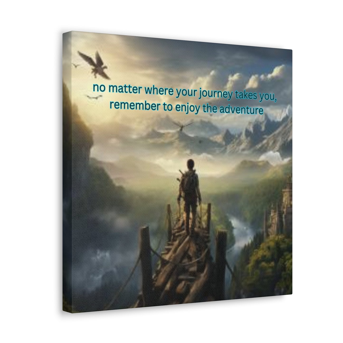 Enjoy Your Journey Canvas Gallery Wraps