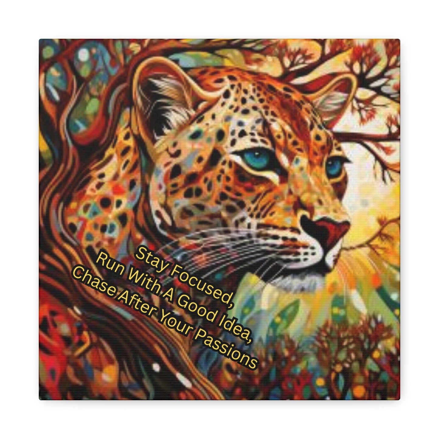 Like a Cheetah Canvas Gallery Wraps