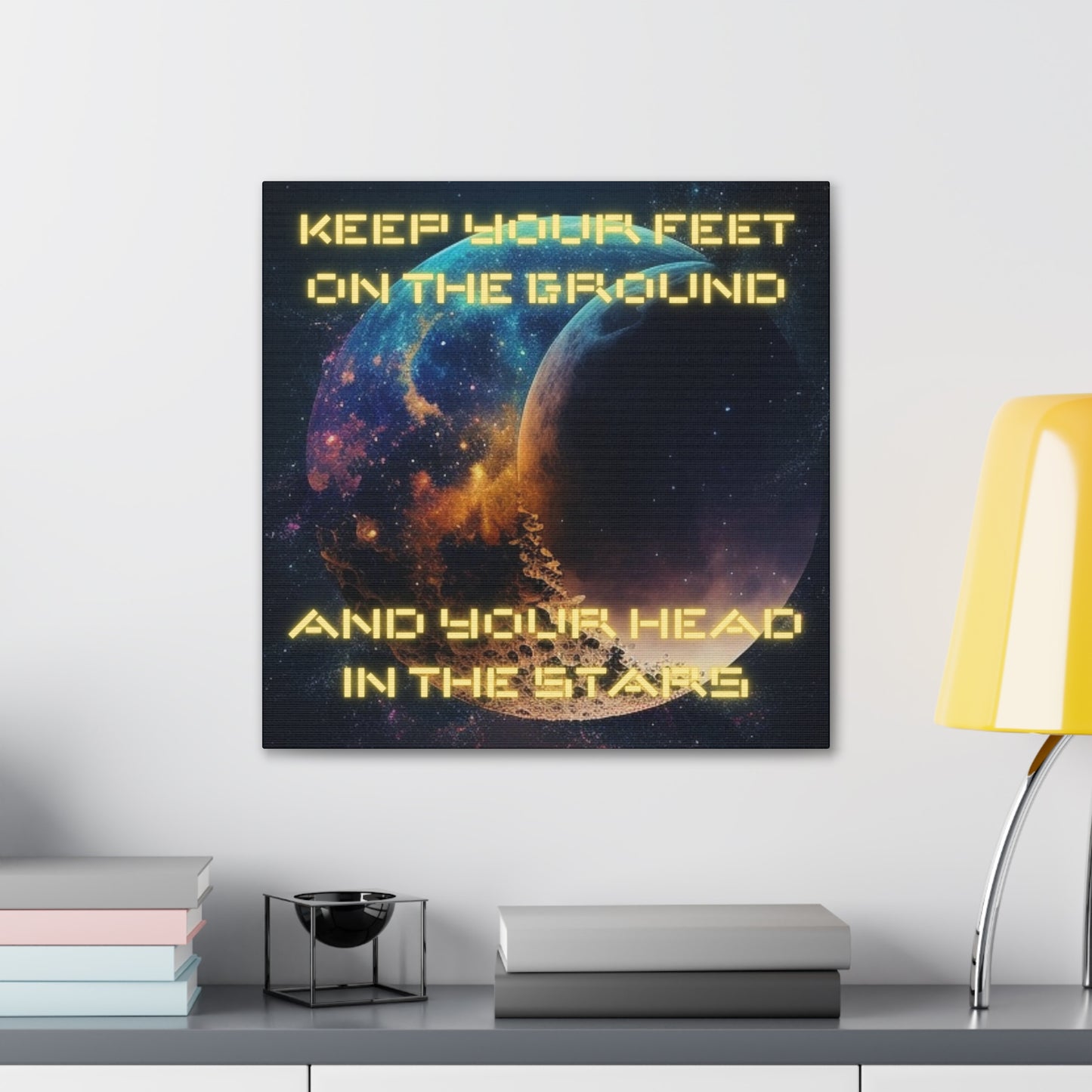 Keep Your Head In The Stars Canvas Gallery Wraps