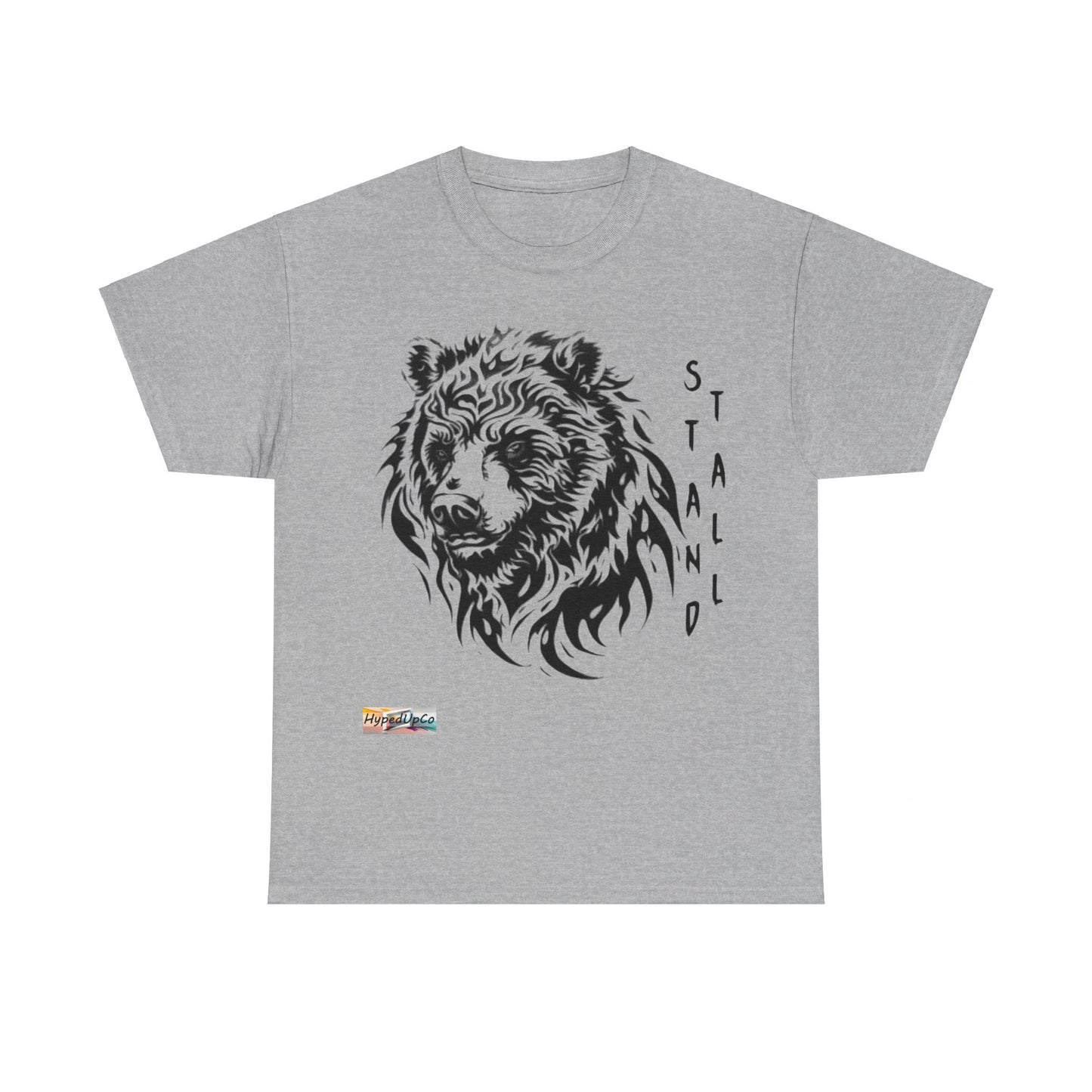 Bear Stand Tall Unisex Heavy Cotton Tee