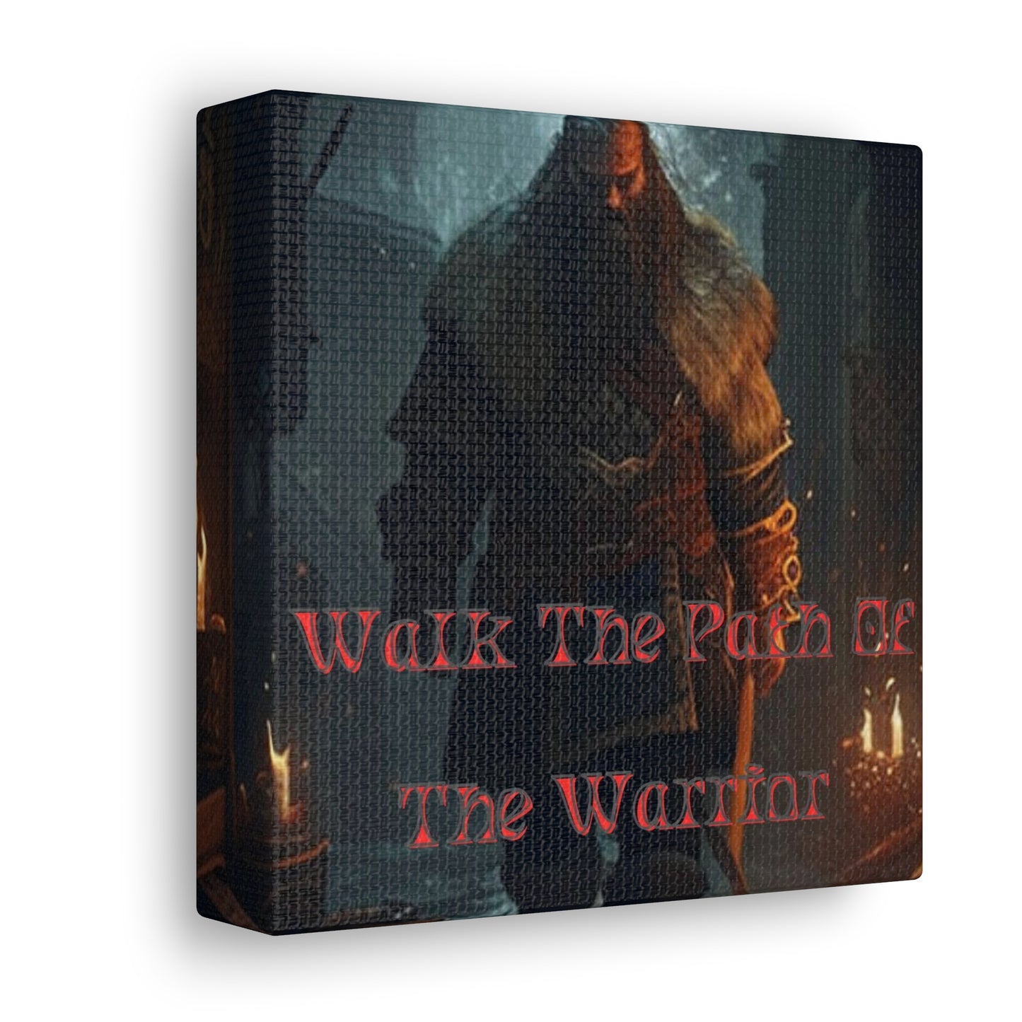 Walk The Path Of The Warrior Viking Canvas Gallery Wrap