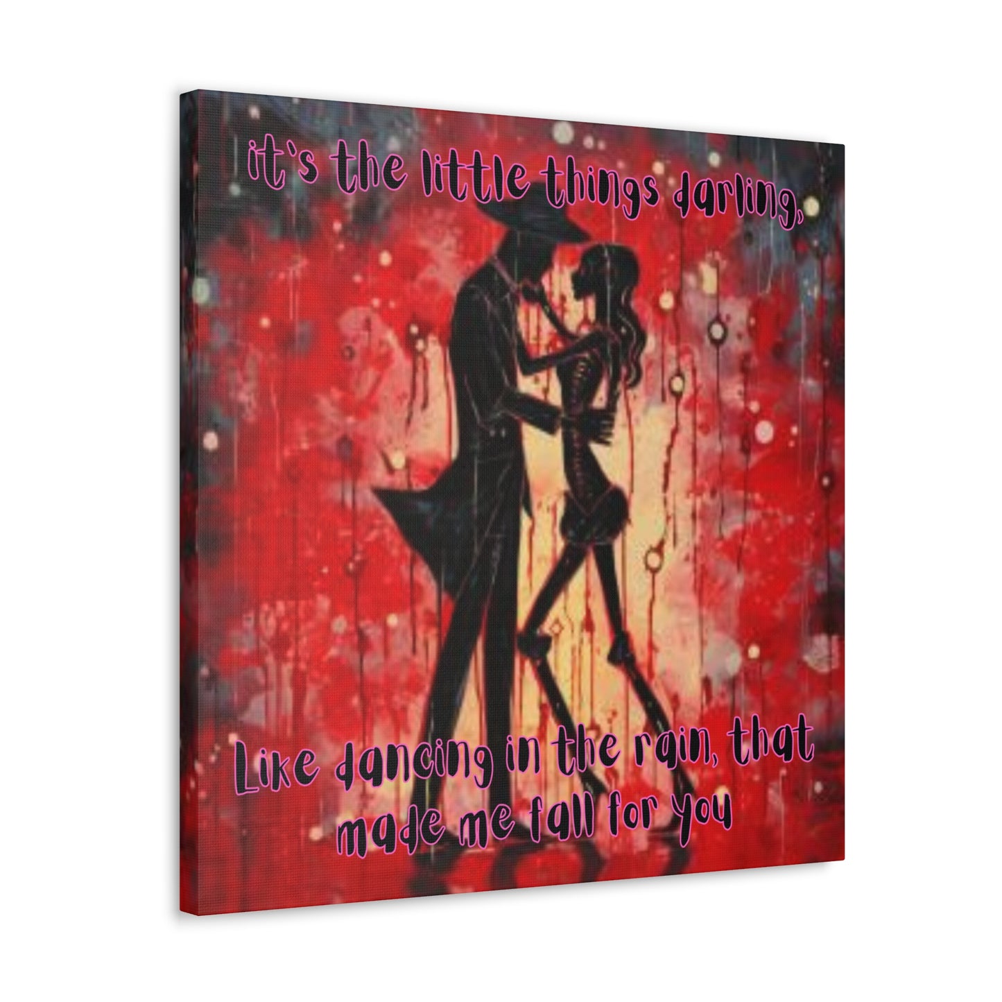 Dance in the rain Canvas Gallery Wraps