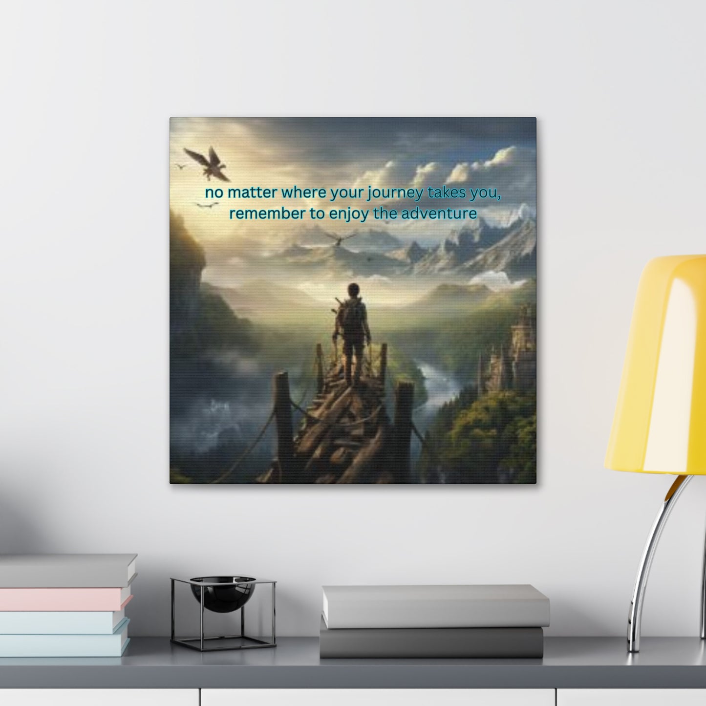 Enjoy Your Journey Canvas Gallery Wraps