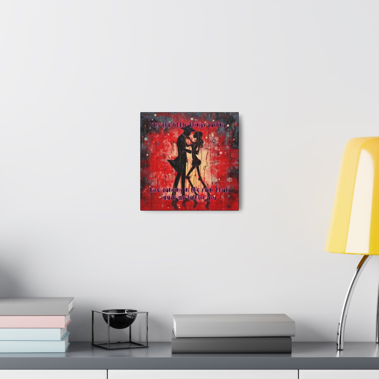 Dance in the rain Canvas Gallery Wraps