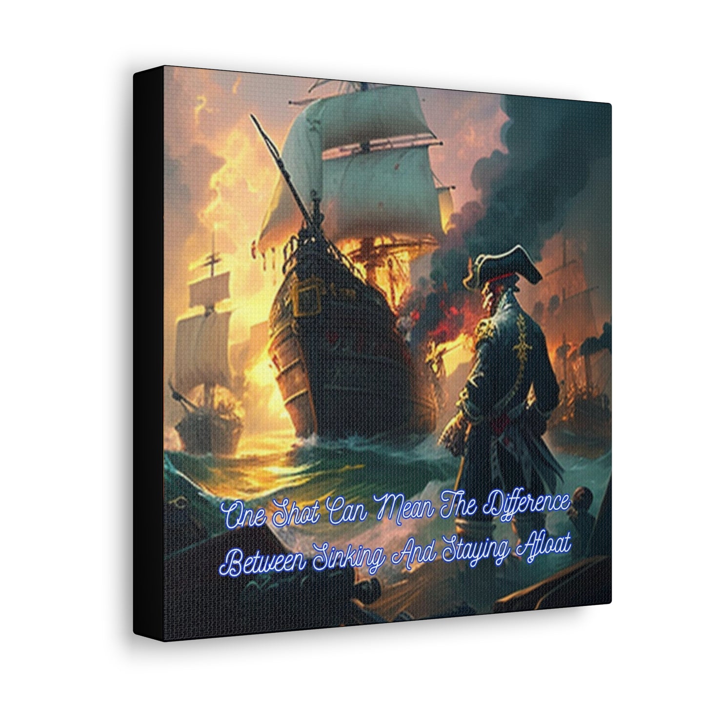 Pirate One Shot Canvas Gallery Wraps