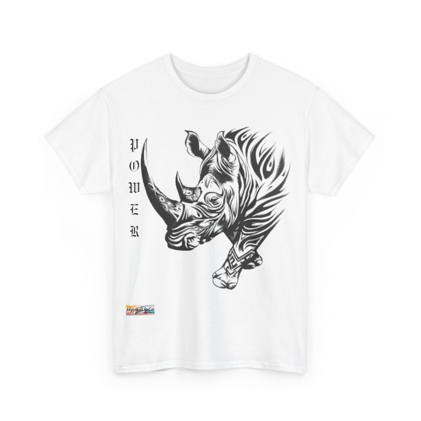 Power of a Rhino Unisex Heavy Cotton Tee