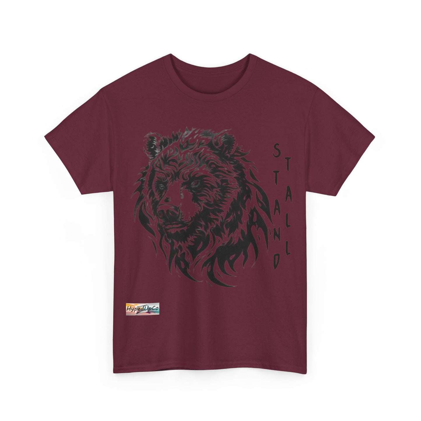 Bear Stand Tall Unisex Heavy Cotton Tee