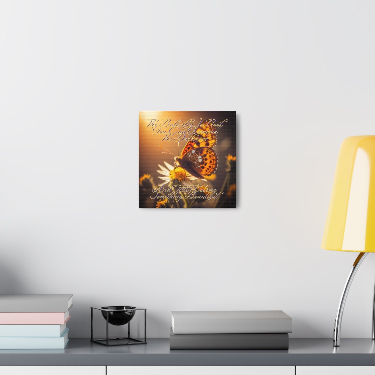 The butterfly Canvas Gallery Wraps