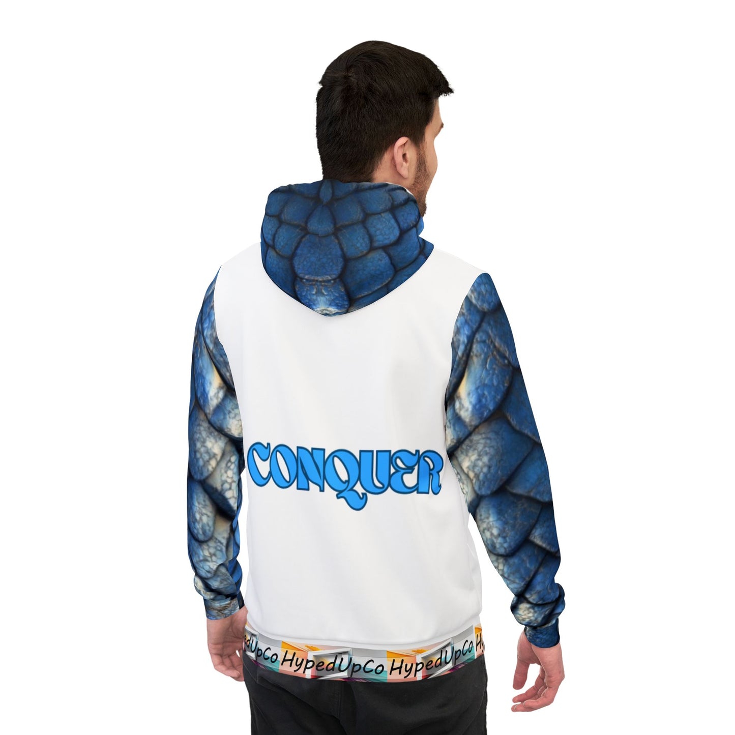 conquer your dragons Athletic Hoodie