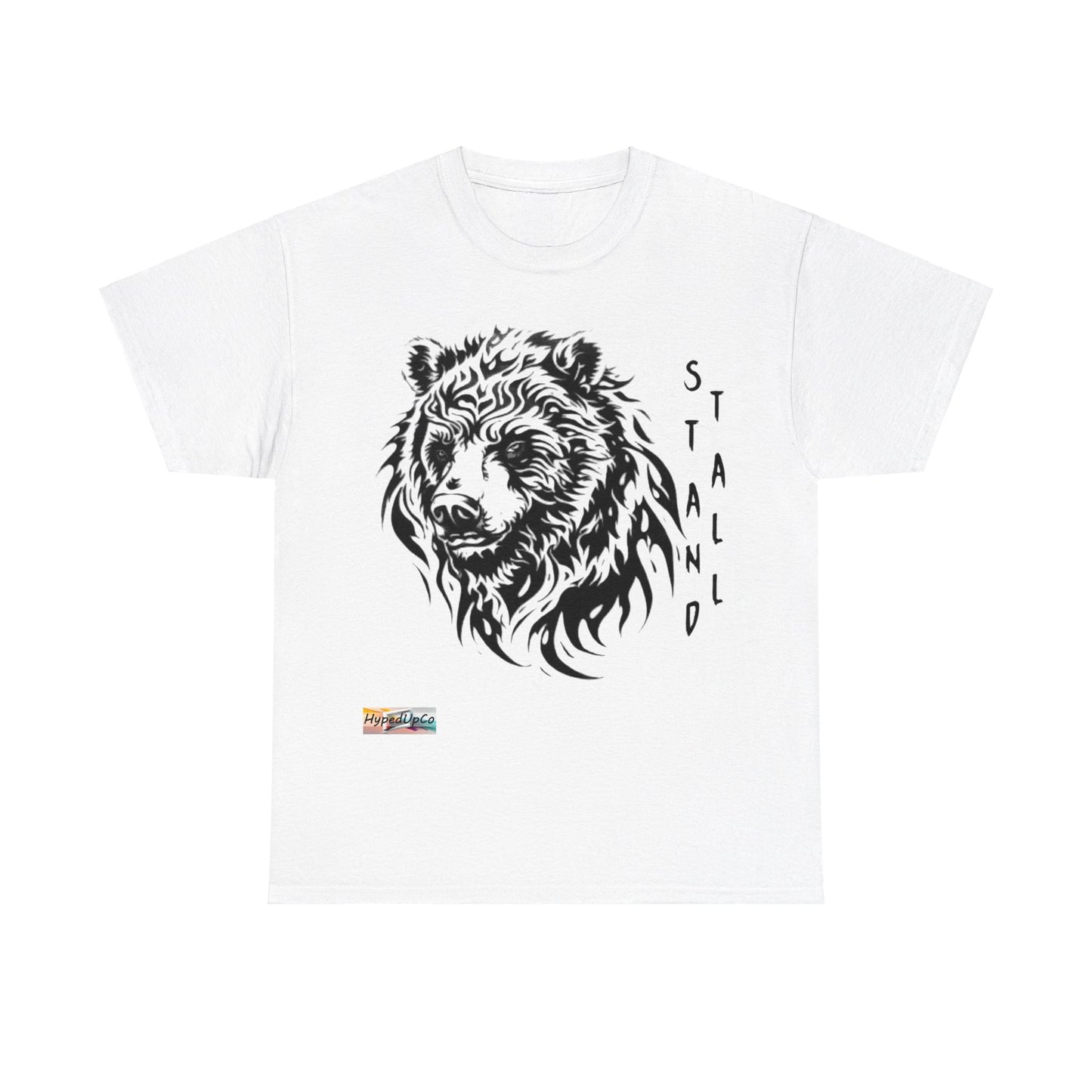 Bear Stand Tall Unisex Heavy Cotton Tee