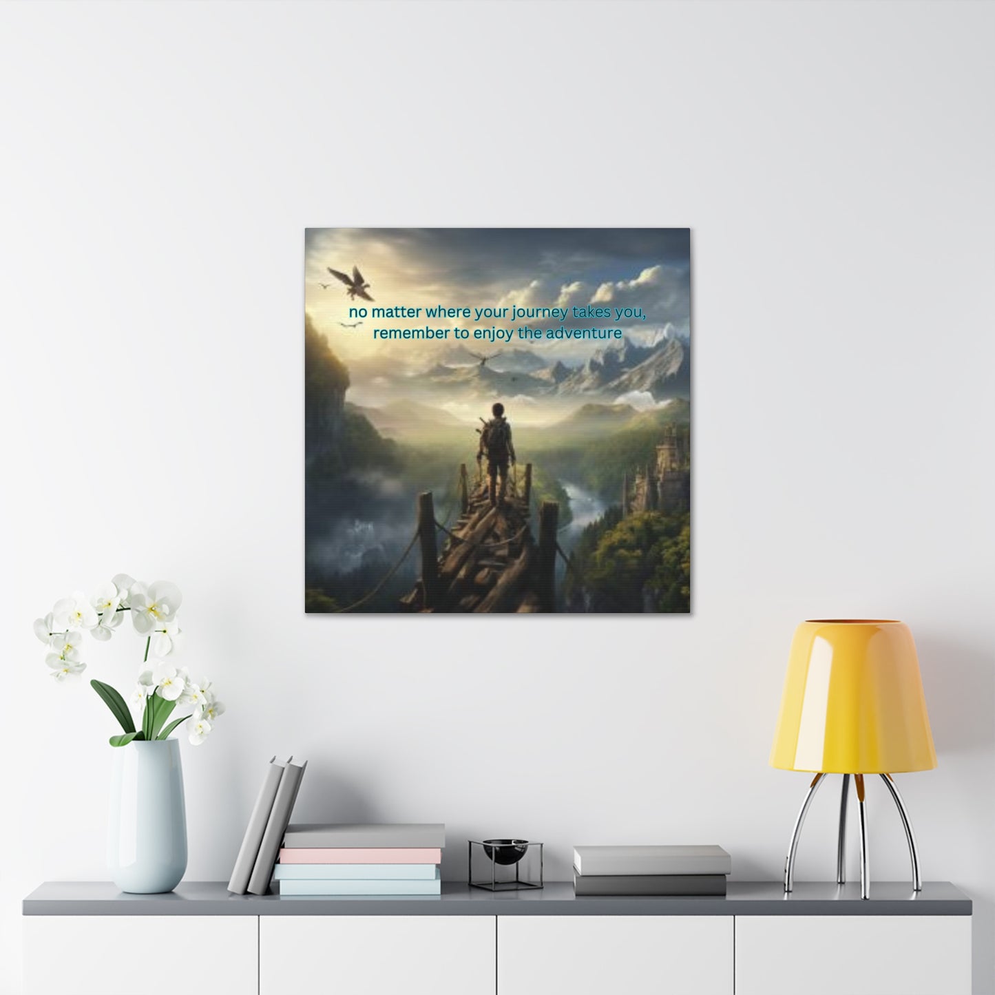 Enjoy Your Journey Canvas Gallery Wraps