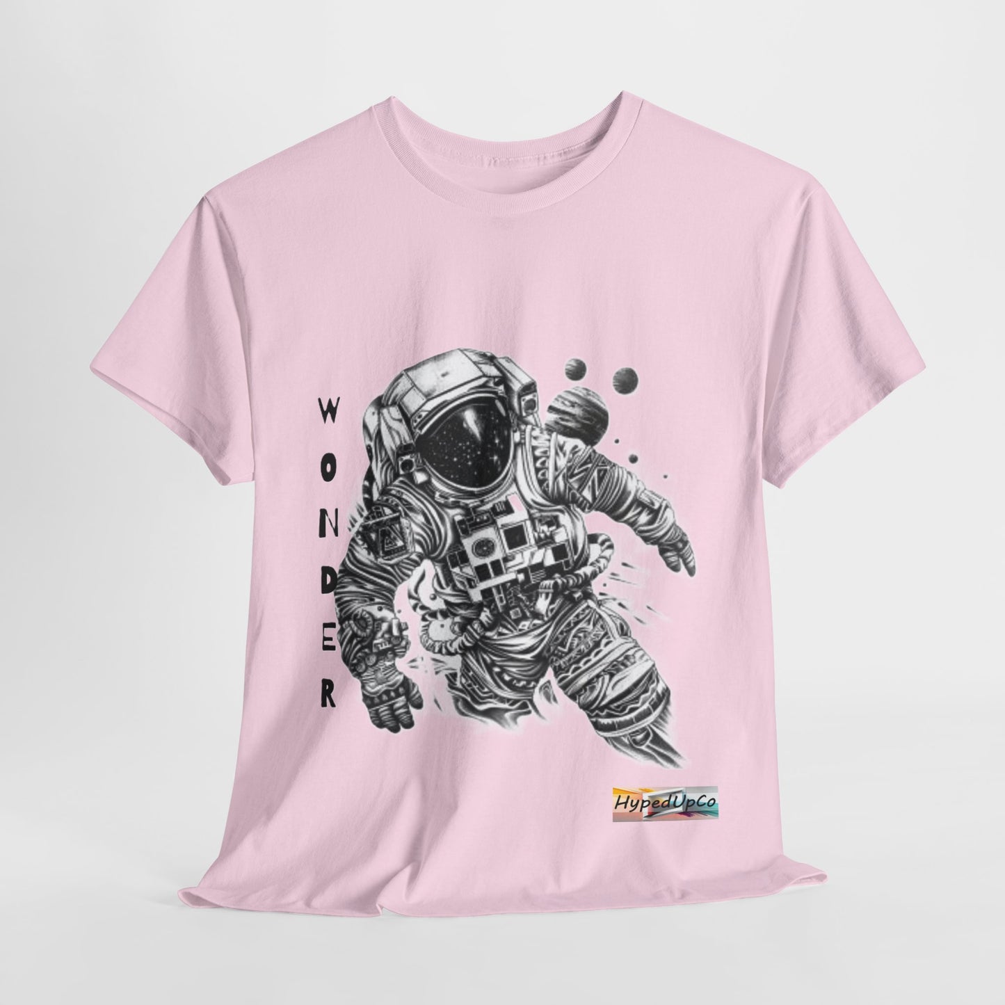 Wonder like an astronaut Unisex Heavy Cotton Tee