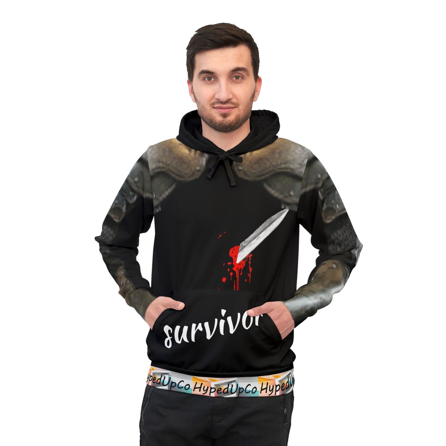 knight survivor Athletic Hoodie