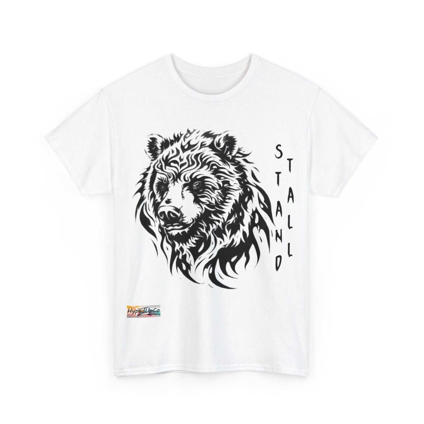 Bear Stand Tall Unisex Heavy Cotton Tee