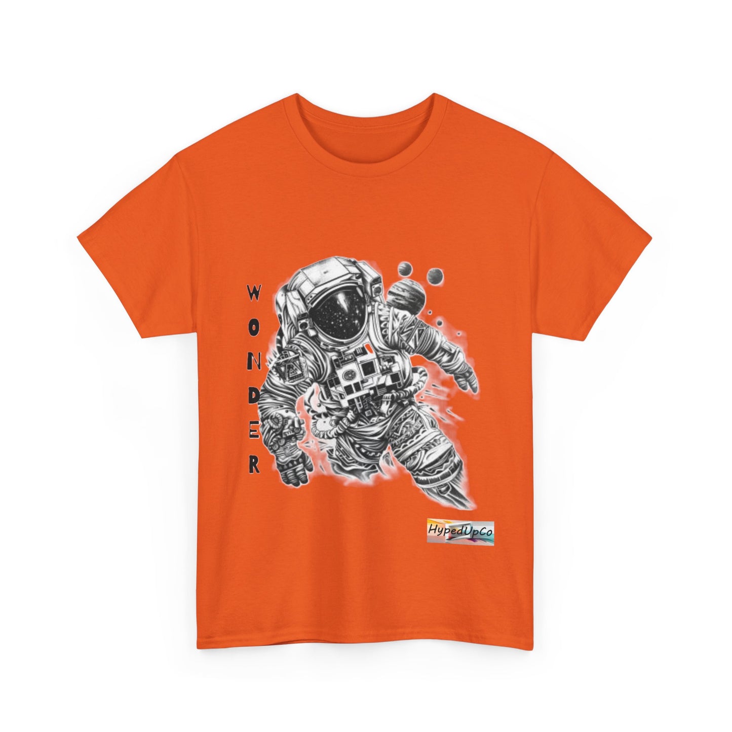 Wonder like an astronaut Unisex Heavy Cotton Tee