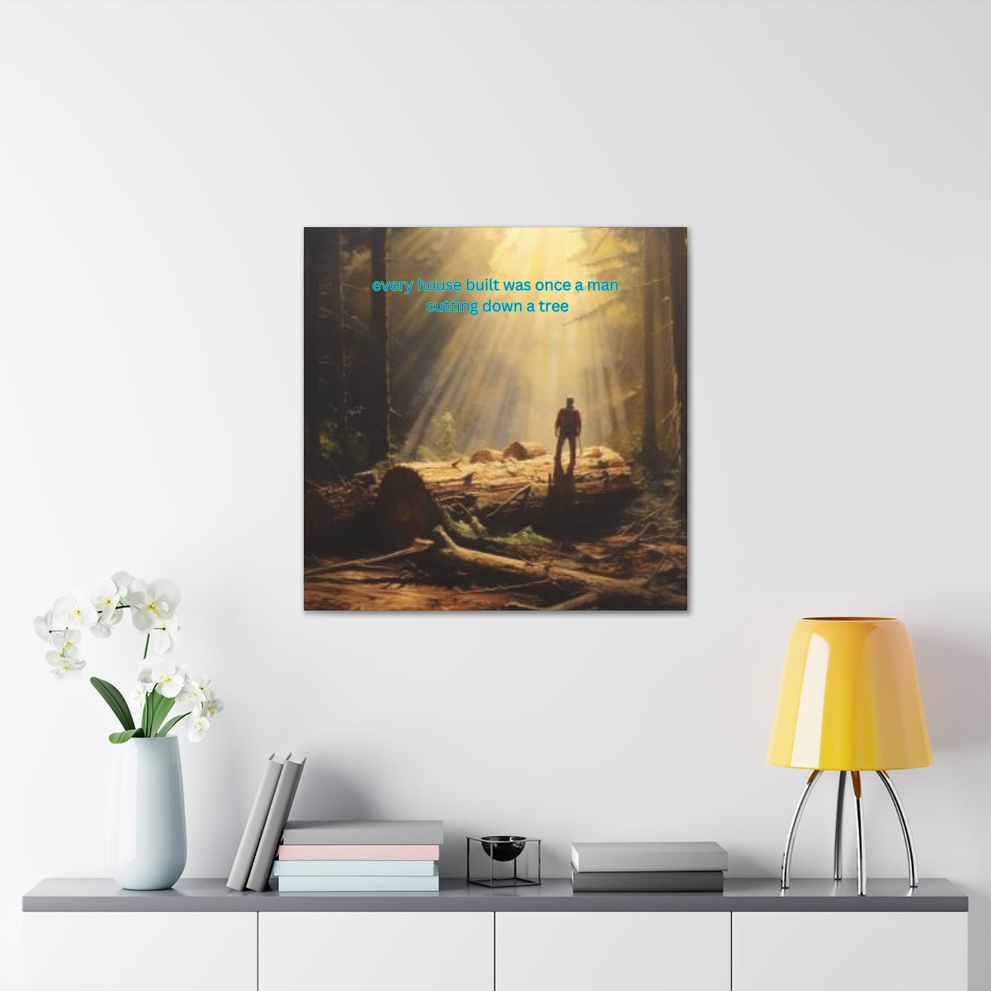 lumberjack Canvas Gallery Wraps