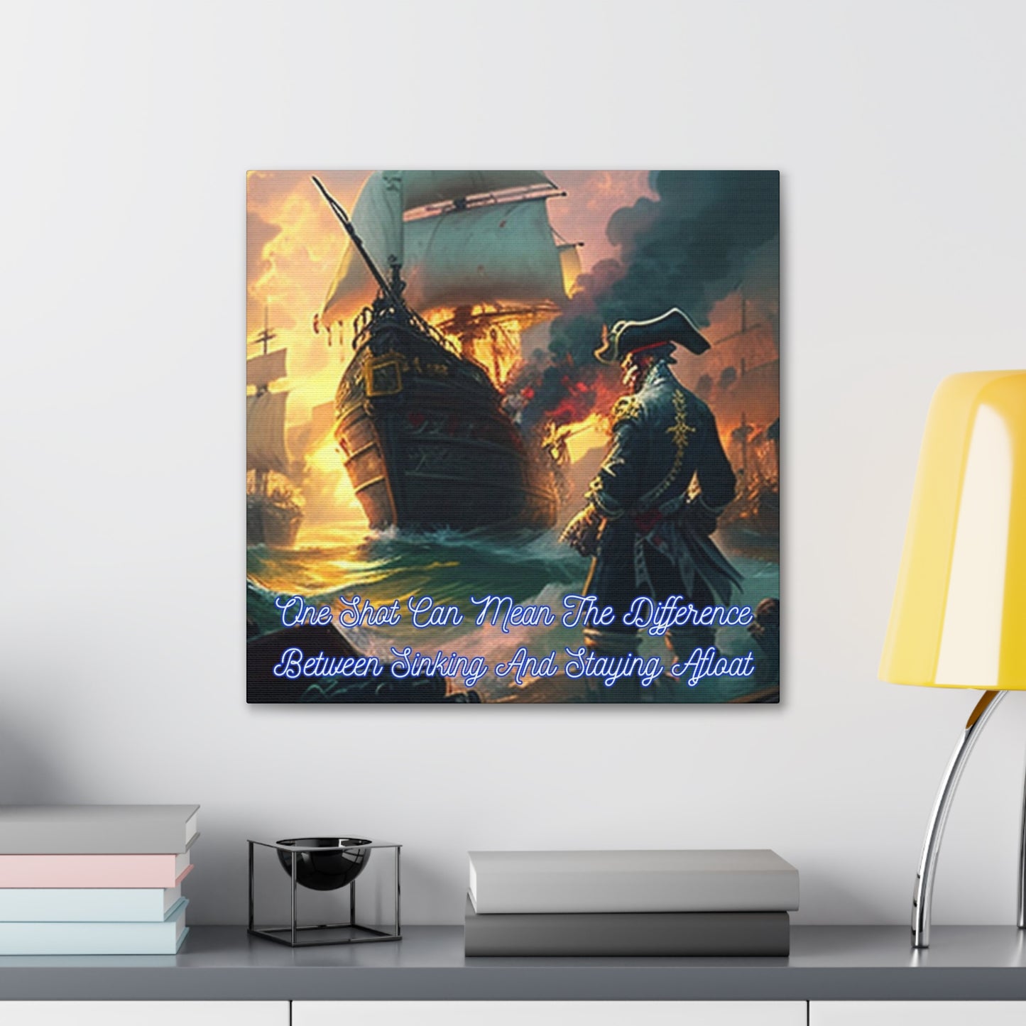 Pirate One Shot Canvas Gallery Wraps