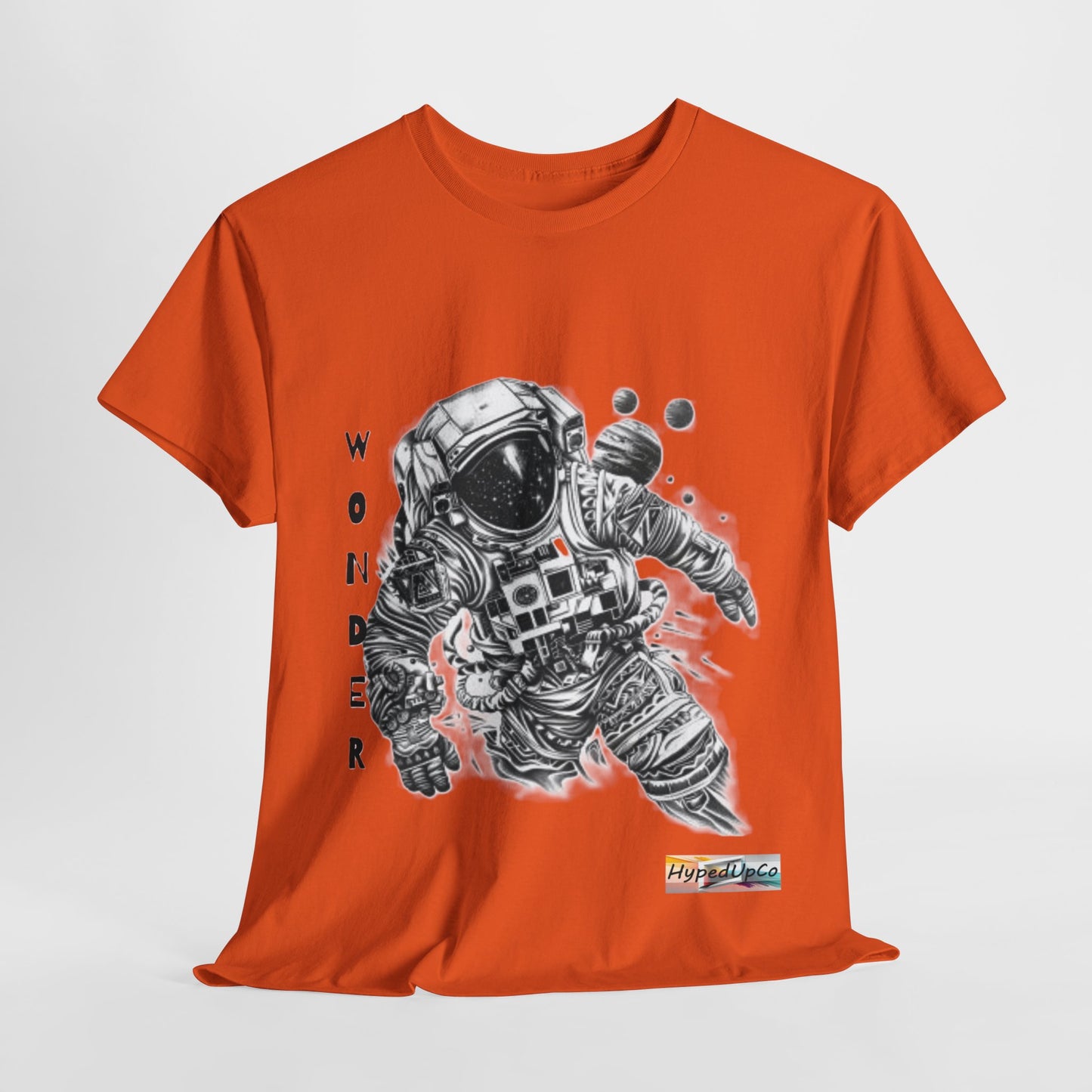 Wonder like an astronaut Unisex Heavy Cotton Tee