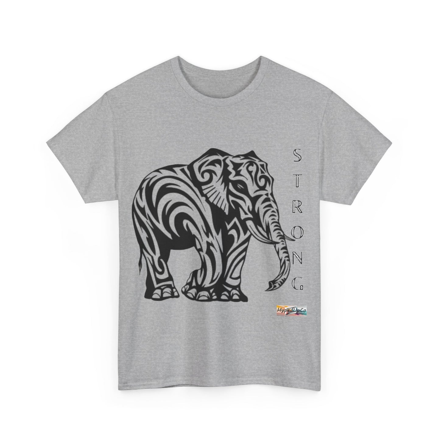 Elephant Strong Unisex Heavy Cotton Tee