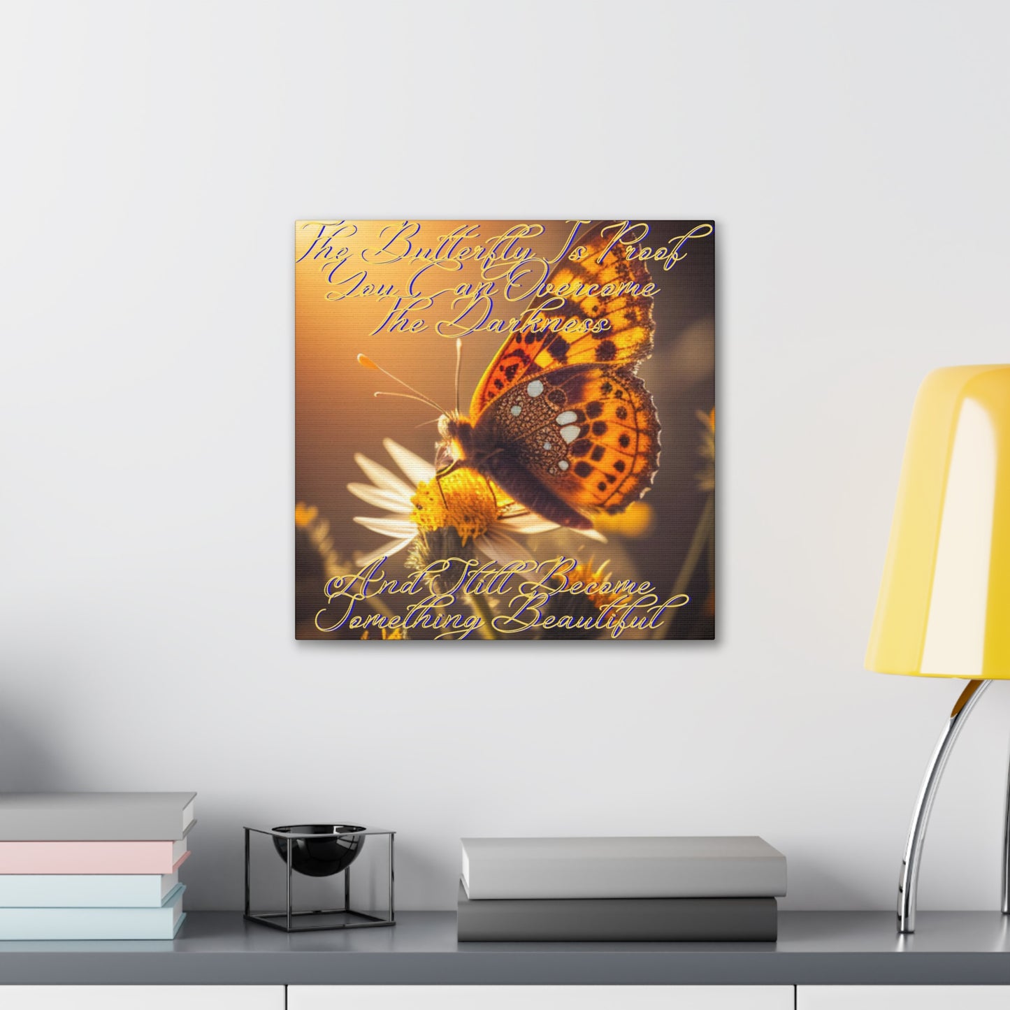 The butterfly Canvas Gallery Wraps