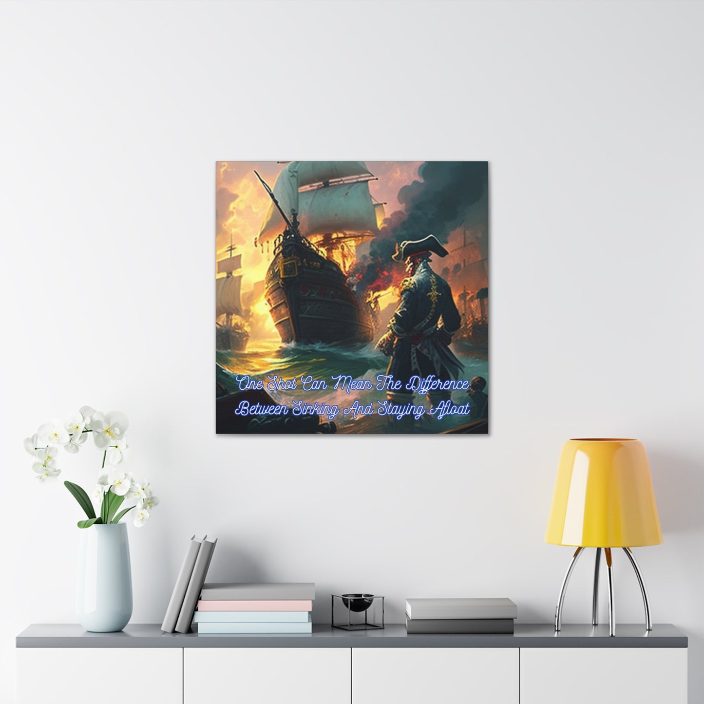 Pirate One Shot Canvas Gallery Wraps