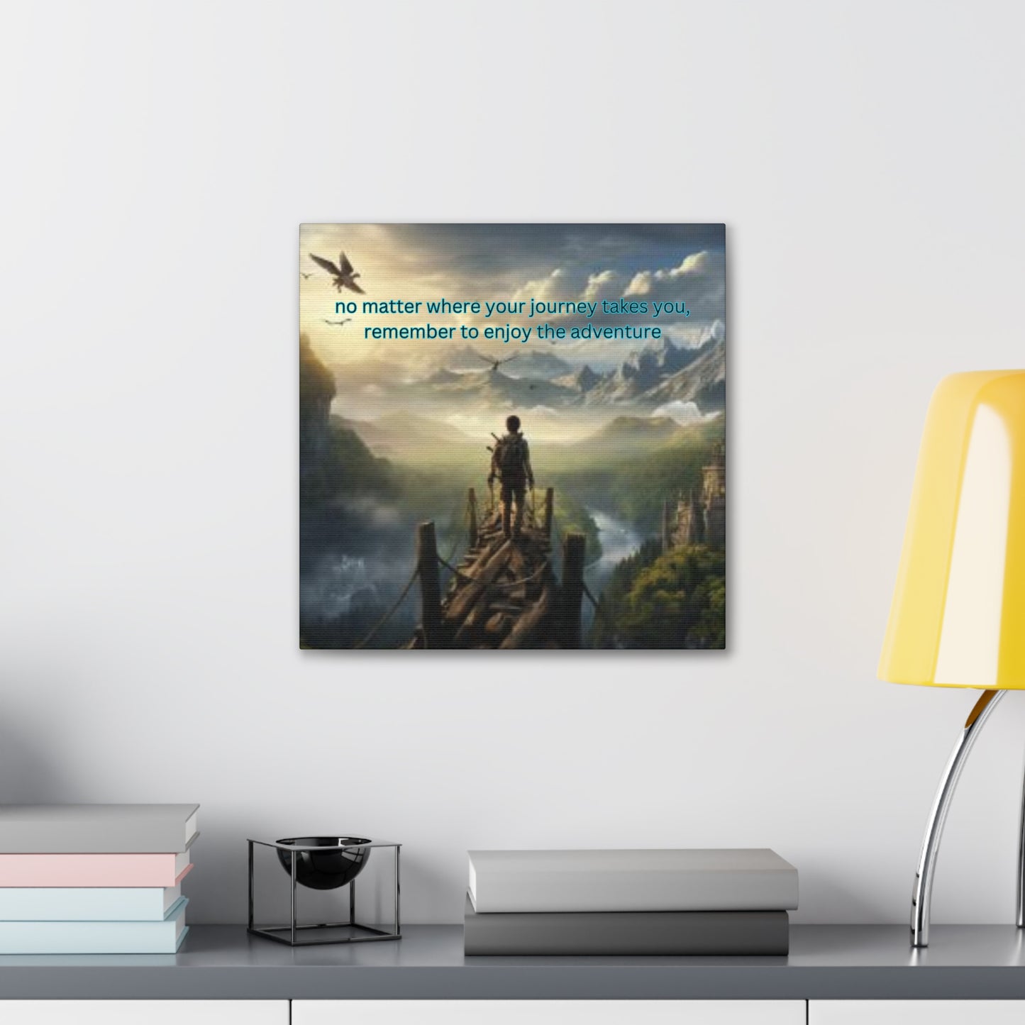 Enjoy Your Journey Canvas Gallery Wraps